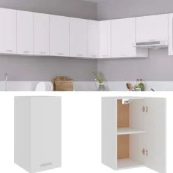 Armoires & Meubles De Rangement-vidaXL Armoire suspendue "Lyon" 29,5 x 31 x 60 cm Bois d'ingénierie Blanc
