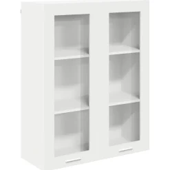 Armoires & Meubles De Rangement-vidaXL Armoire suspendue 80 x 31 x 100 cm Bois d'ingénierie Blanc