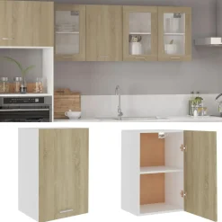 vidaXL Armoire suspendue "Lyon" Chêne Sonoma 39,5 x 31 x 60 cm Bois d'ingénierie