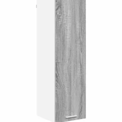 vidaXL Armoire suspendue avec stockage Gris Sonoma 30 x 31 x 100 cm