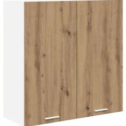 Armoires & Meubles De Rangement-vidaXL Armoire suspendue avec stockage Chêne artisanal 80 x 31 x 80 cm Chêne artisanal