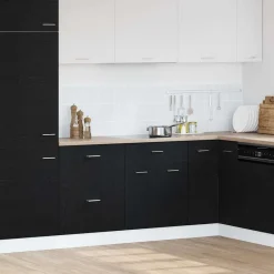 vidaXL Armoire suspendue avec tiroir Chêne noir 60 x 46 x 81,5 cm