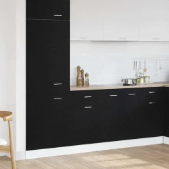 vidaXL Armoire suspendue avec tiroir Chêne noir 50 x 46 x 81,5 cm