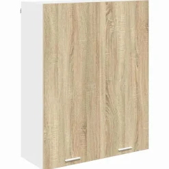 Armoires & Meubles De Rangement-vidaXL Armoire suspendue avec stockage Chêne Sonoma 80 x 31 x 100 cm Chêne Sonoma