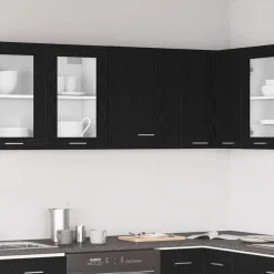 vidaXL Armoire suspendue Chêne noir 50 x 31 x 60 cm Bois d'ingénierie