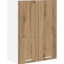 Armoires & Meubles De Rangement-vidaXL Armoire suspendue avec stockage Chêne artisanal 60 x 31 x 80 cm Chêne artisanal