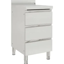 Restauration-vidaXL Armoires de cuisine commerciale 2 pcs Acier inoxydable