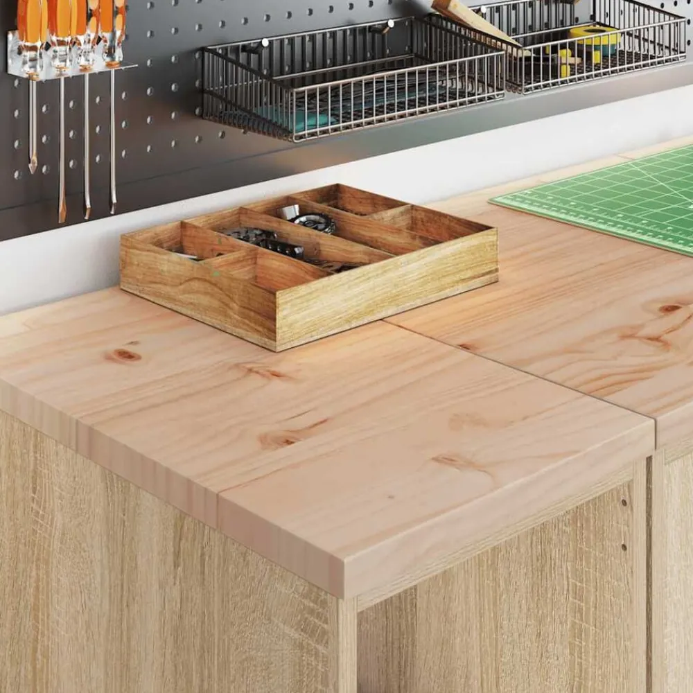 Stockage Industriel-vidaXL Armoires de garage 2 pcs chêne sonoma bois d'ingénierie Chêne sonoma