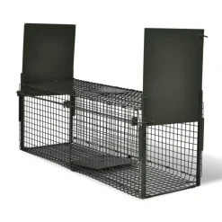vidaXL Attrape à animaux avec 2 portes