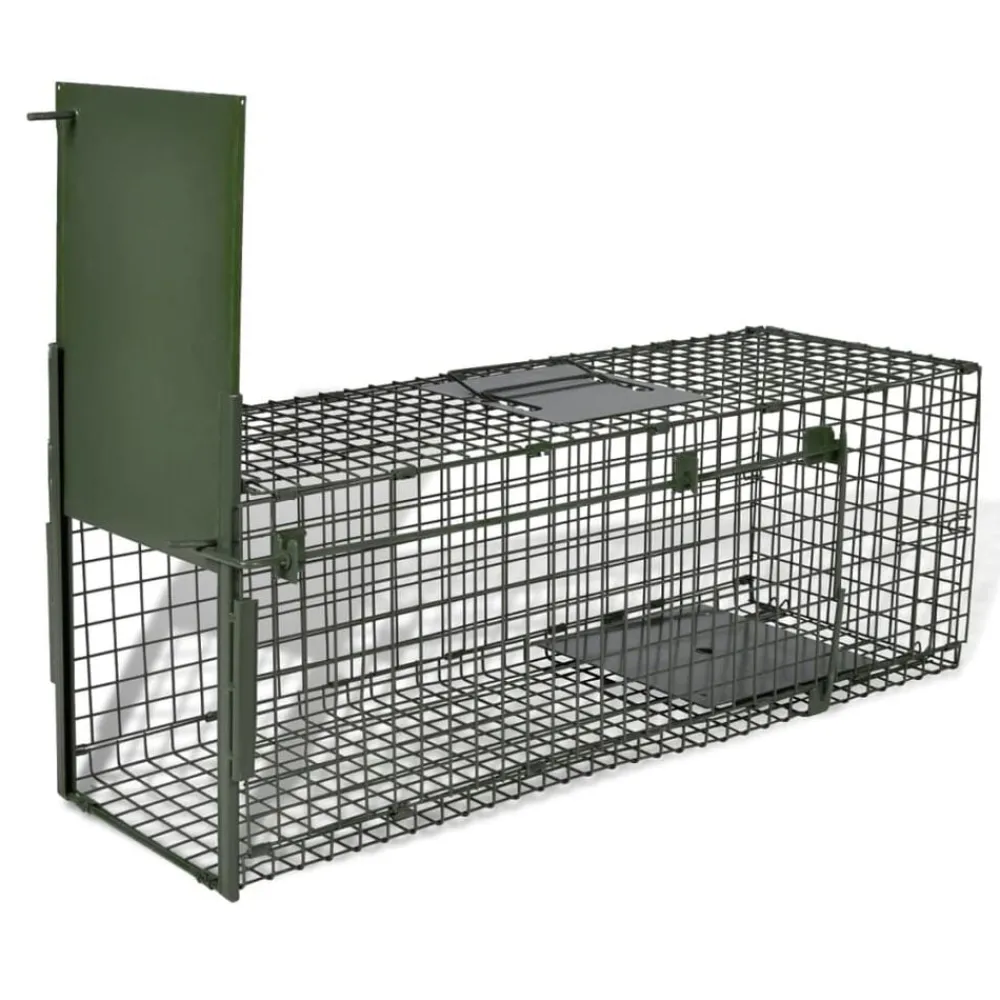Loisirs De Plein Air-vidaXL Attrape à animaux avec 1 porte