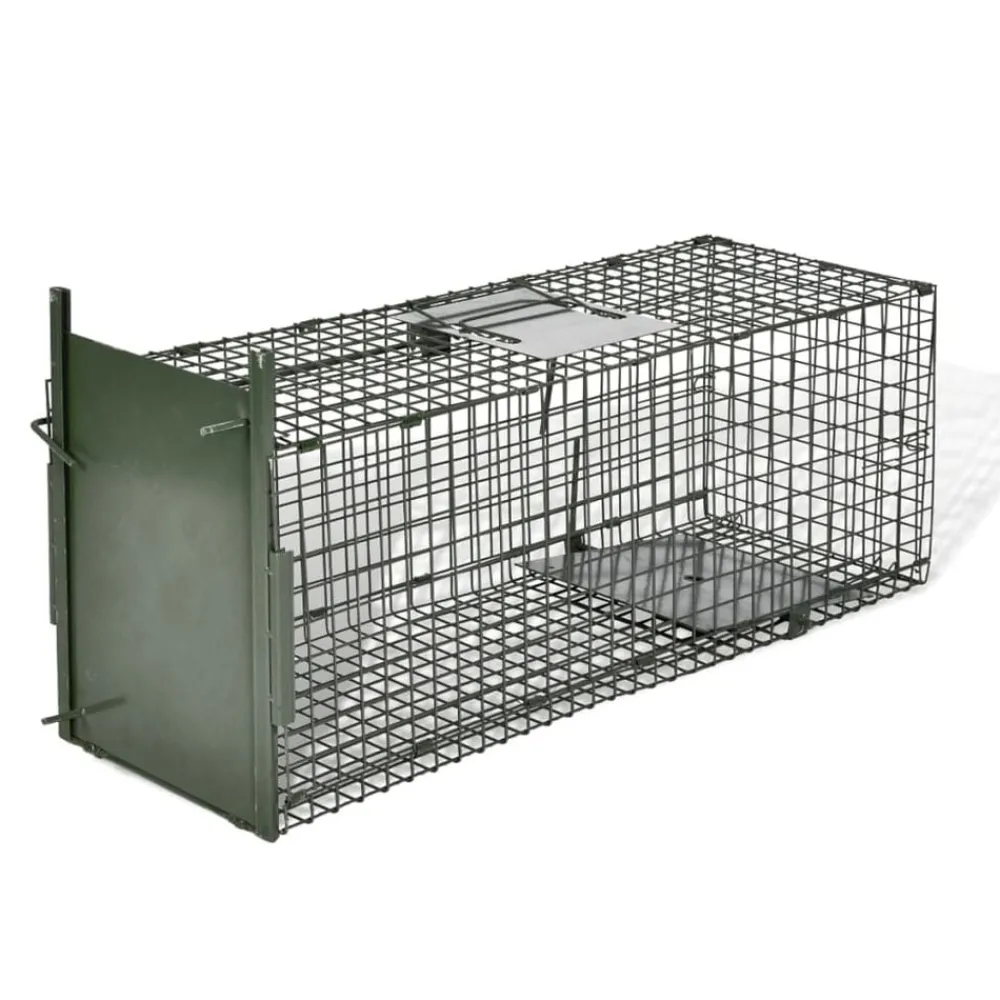Loisirs De Plein Air-vidaXL Attrape à animaux avec 1 porte