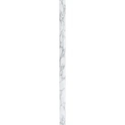Arts & Loisirs-vidaXL Autocollant auto-adhésif pour meuble marbré 90x500 cm PVC Blanc