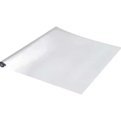 vidaXL Autocollant de meuble Argenté 90 x 500 cm Plastique