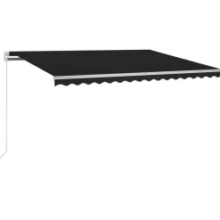 vidaXL Auvent automatique capteur de vent et LED 300x250 cm