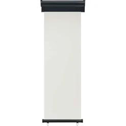 vidaXL Auvent latéral de balcon 65x250 cm Crème