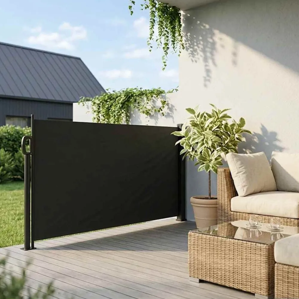 vidaXL Auvent latéral rétractable 100x300 cm