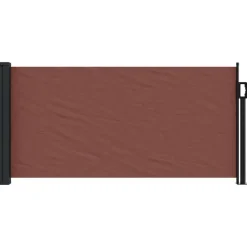Pelouses & Jardins-vidaXL Auvent latéral rétractable 100x300 cm Marron
