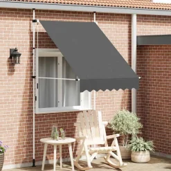 vidaXL Auvent manuel rétractable 150 cm