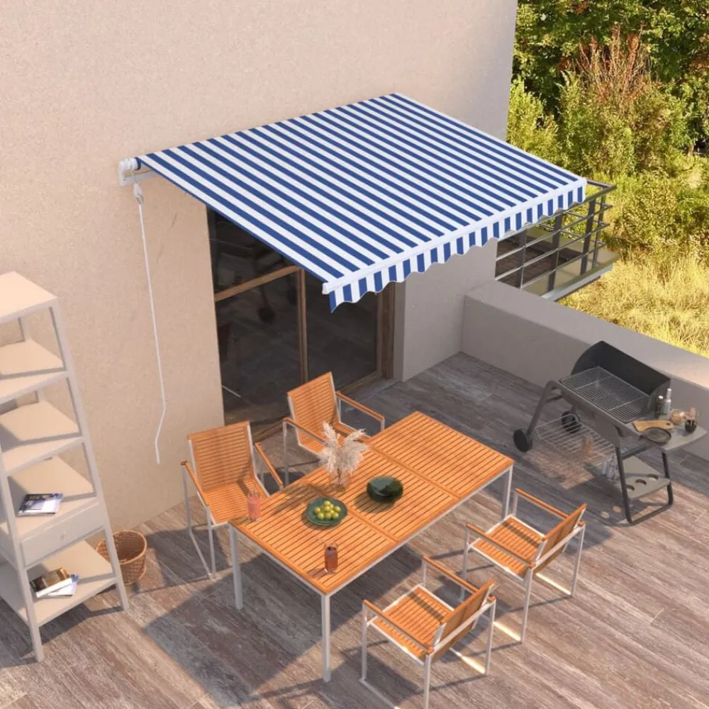 vidaXL Auvent rétractable automatique 300x250 cm