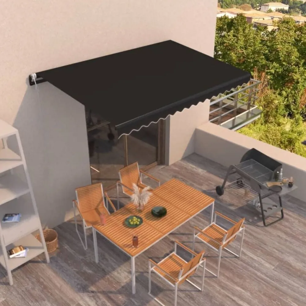 vidaXL Auvent rétractable automatique 400x350 cm