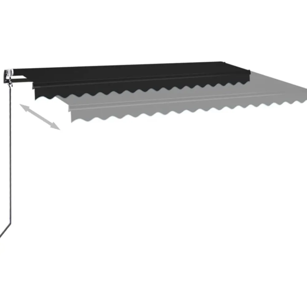 vidaXL Auvent rétractable automatique 400x350 cm