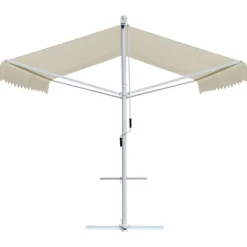 vidaXL Auvent sur pied 4x3 m Crème