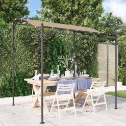 vidaXL Auvent 2x2,3 m 180 g/m² tissu et acier
