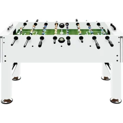 Jeux D'Intérieur-vidaXL Baby-foot Acier 60 kg 140x74,5x87,5 cm Blanc