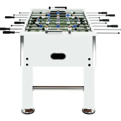 Jeux D'Intérieur-vidaXL Baby-foot Acier 60 kg 140x74,5x87,5 cm Blanc