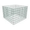 vidaXL Bac à compost carré en maille de jardin 100 x 100 x 70 cm