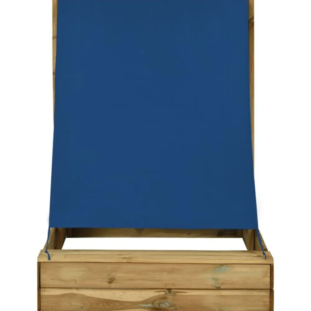 Jeux De Plein Air-vidaXL Bac à sable avec toit 160x100x133 cm Bois de pin imprégné