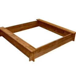 Jeux De Plein Air-vidaXL Bac à sable carré Bois