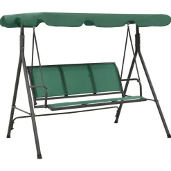 vidaXL Balancelle de jardin 170 cm textilène et acier