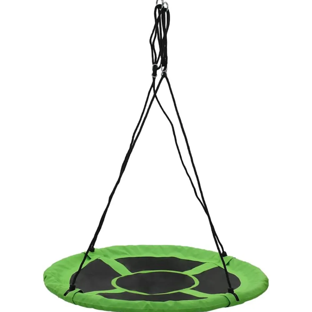 Jeux De Plein Air-vidaXL Balançoire 110 cm 100 kg Vert