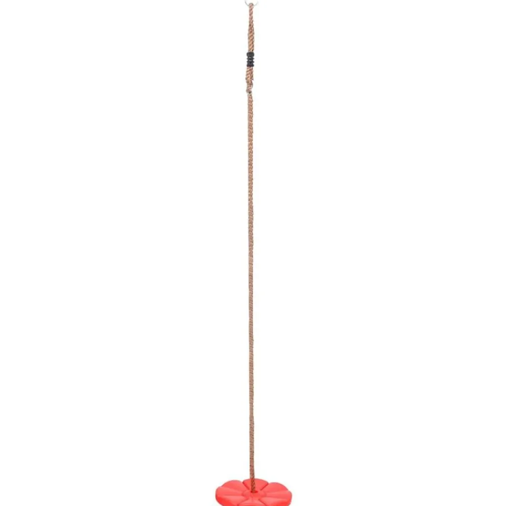 Jeux De Plein Air-vidaXL Balançoire à plaque 200 cm Rouge