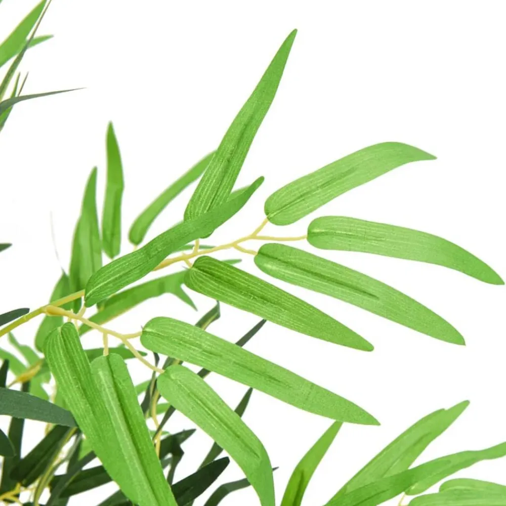 vidaXL Bambou artificiel 500 feuilles 80 cm vert