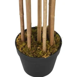 vidaXL Bambou artificiel 500 feuilles 80 cm vert