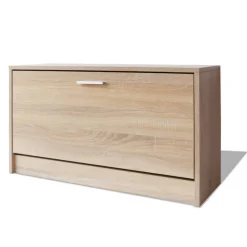 Produits Ménagers-vidaXL Banc à chaussures 80x24x45 cm Chêne Chêne