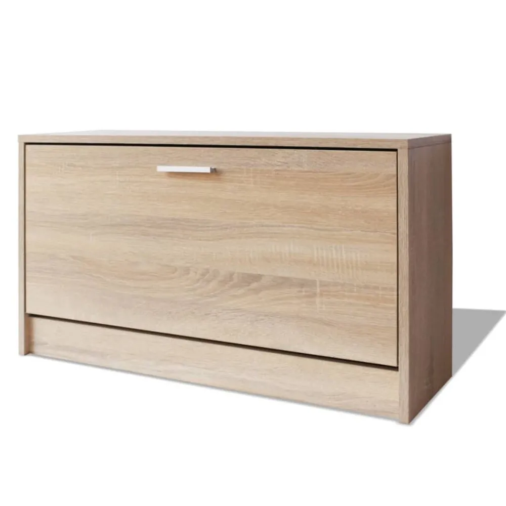 Produits Ménagers-vidaXL Banc à chaussures 80x24x45 cm Chêne Chêne