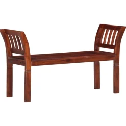 vidaXL Banc 111 cm Bois d'acacia solide