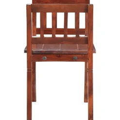 vidaXL Banc 111 cm Bois d'acacia solide
