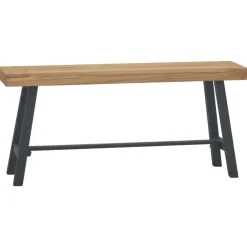 vidaXL Banc 110 cm Bois massif de teck