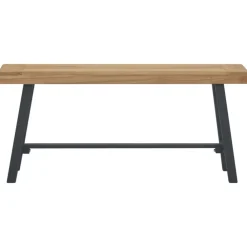 vidaXL Banc 110 cm Bois massif de teck