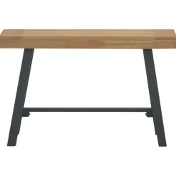 vidaXL Banc 80 cm Bois massif de teck