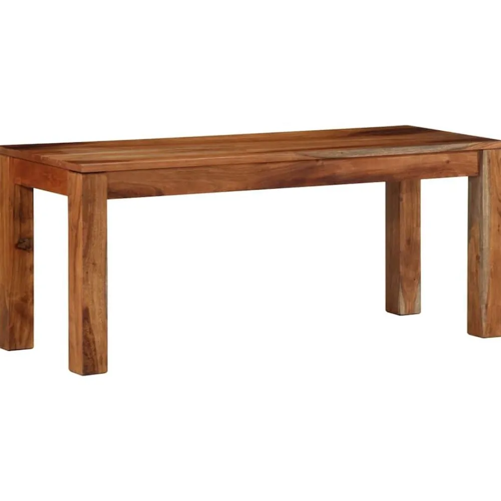 vidaXL Banc 110 cm bois massif d'acacia