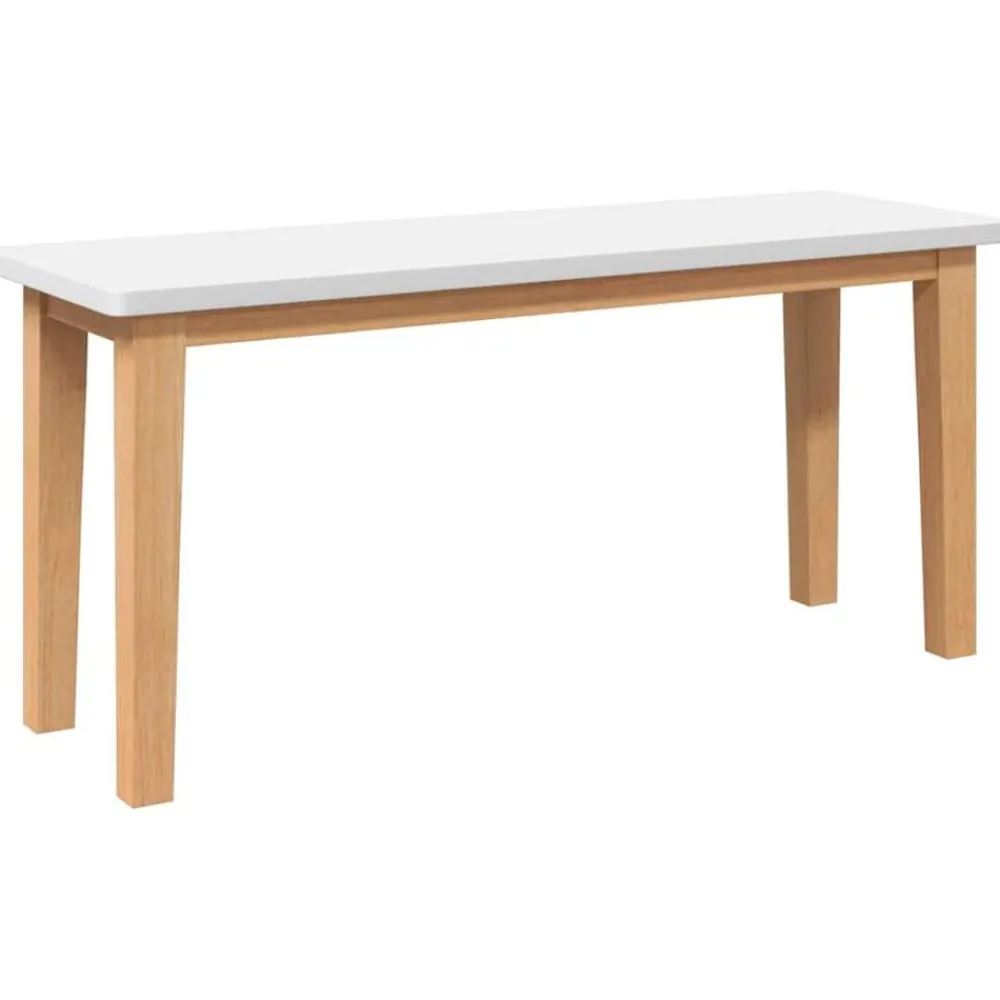 vidaXL Banc 90 cm bois massif caoutchouc