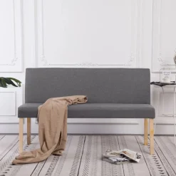 vidaXL Banc 139,5 cm Polyester