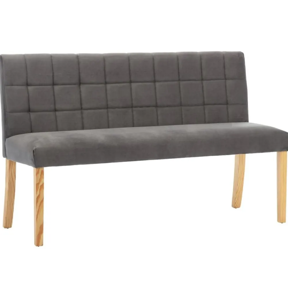 vidaXL Banc 140 cm Velours