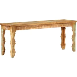 vidaXL Banc 110 x 35 x 45 cm Bois de récupération massif