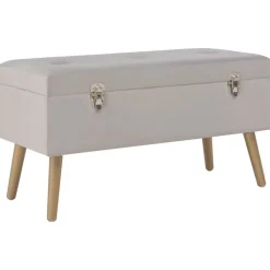 vidaXL Banc avec compartiment de rangement 80 cm Velours